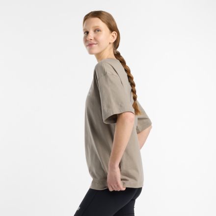 Linear Graphic Oversized T-Shirt