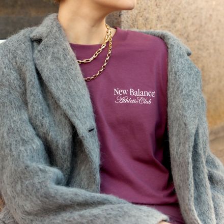 Linear Graphic Oversized T-Shirt