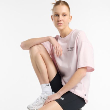 Linear Graphic Oversized T-Shirt