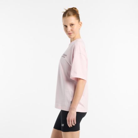 Linear Graphic Oversized T-Shirt