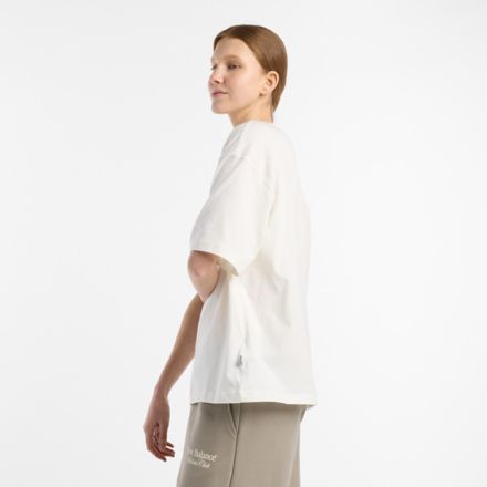 Linear Graphic Oversized T-Shirt