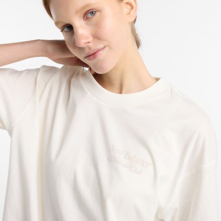 Linear Graphic Oversized T-Shirt