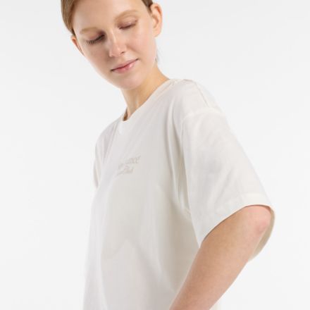 Linear Graphic Oversized T-Shirt