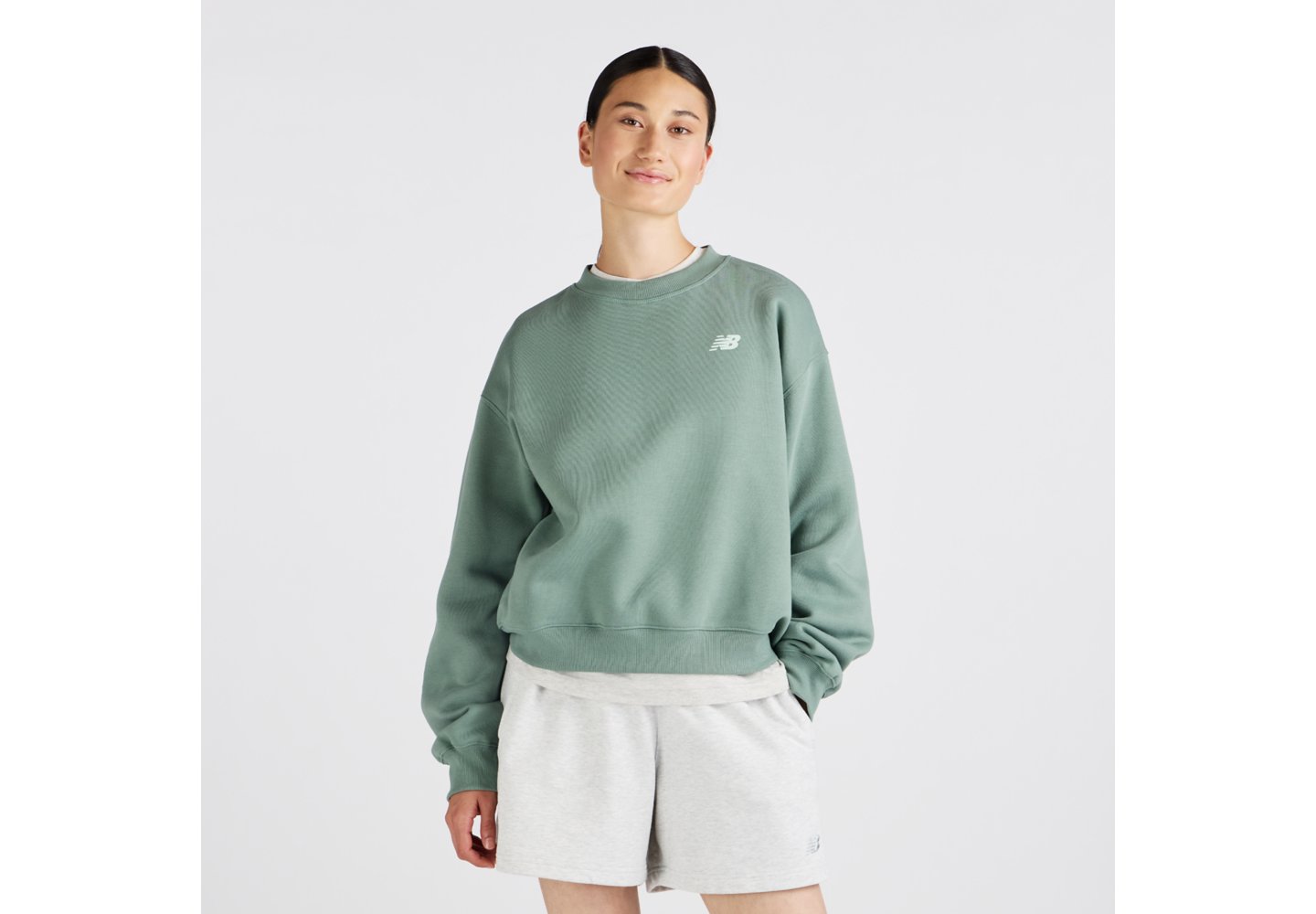 New Balance Athletics Club Crew in Dark Juniper — photo 1 of 1