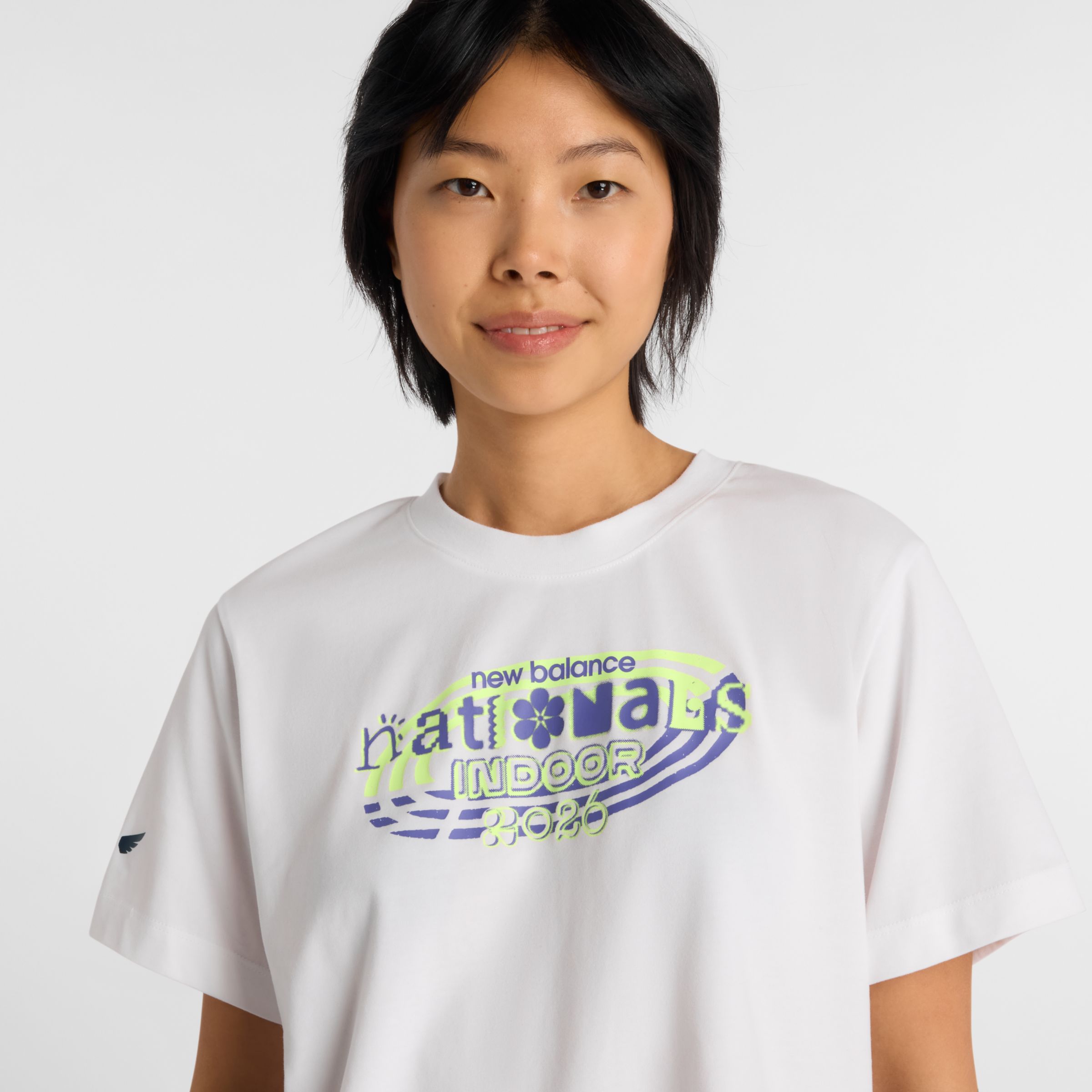 New Balance Nationals Indoor Women's Graphic T-Shirt 1