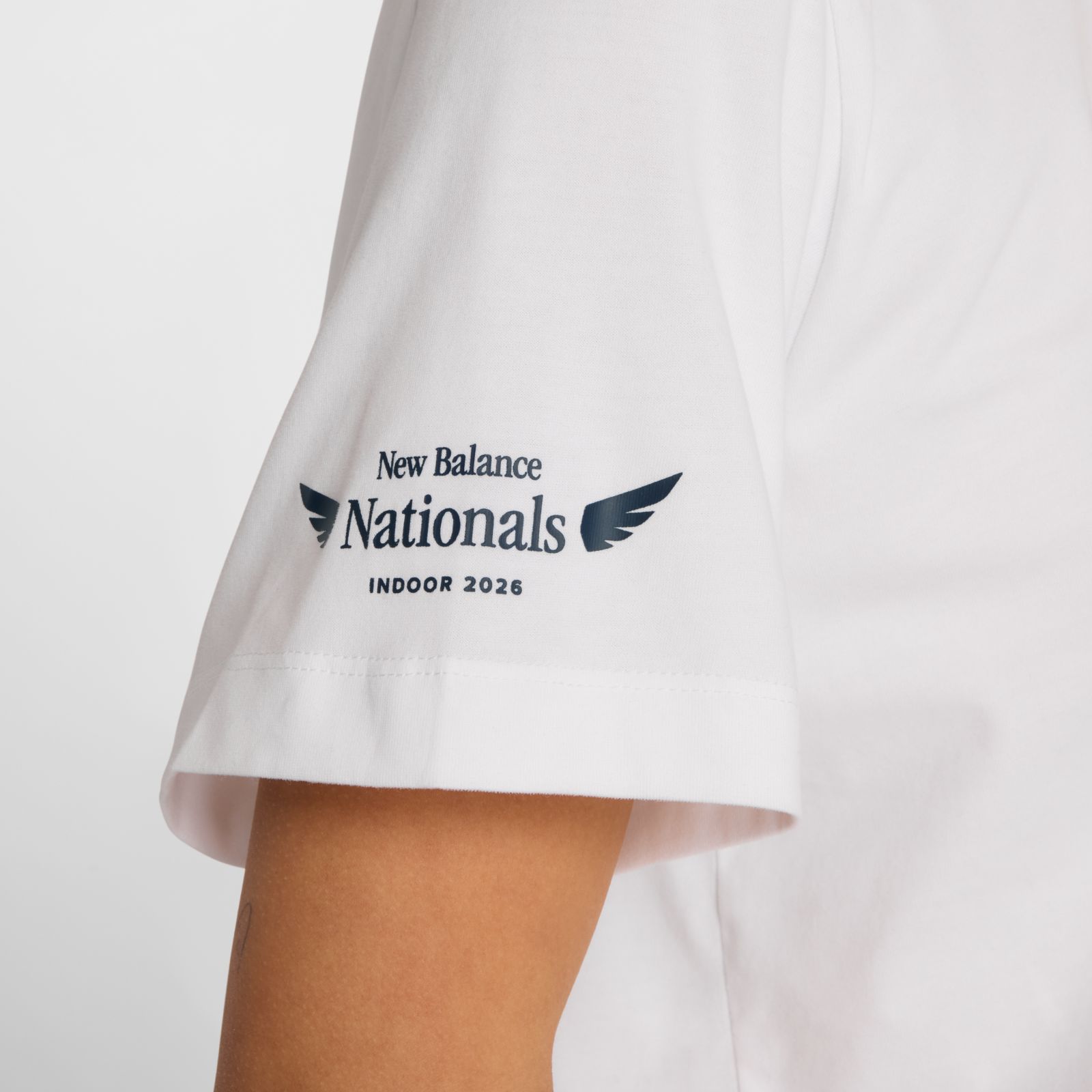 Женские футболки New Balance Nationals Indoor Women's Graphic T-Shirt 1 — фото 4