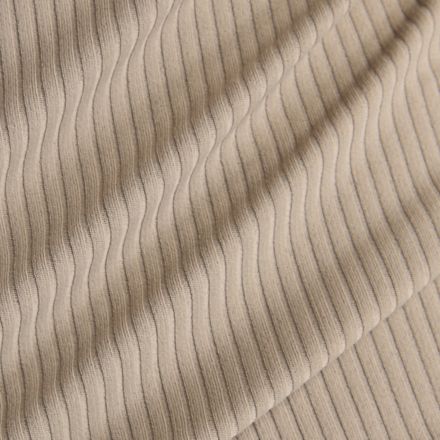 Ribbed Fitted T-Shirt