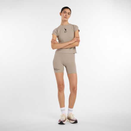 NYC Marathon Ribbed Fitted T-Shirt