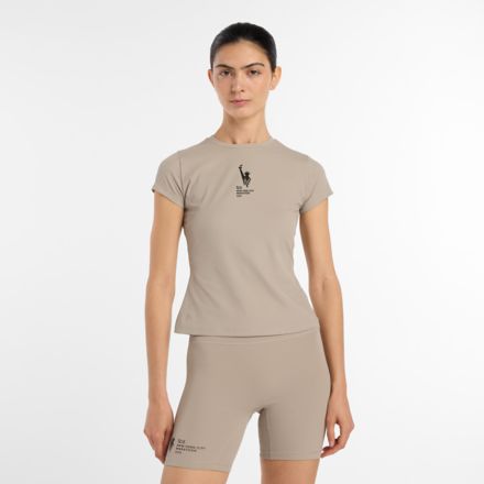 NYC Marathon Ribbed Fitted T-Shirt