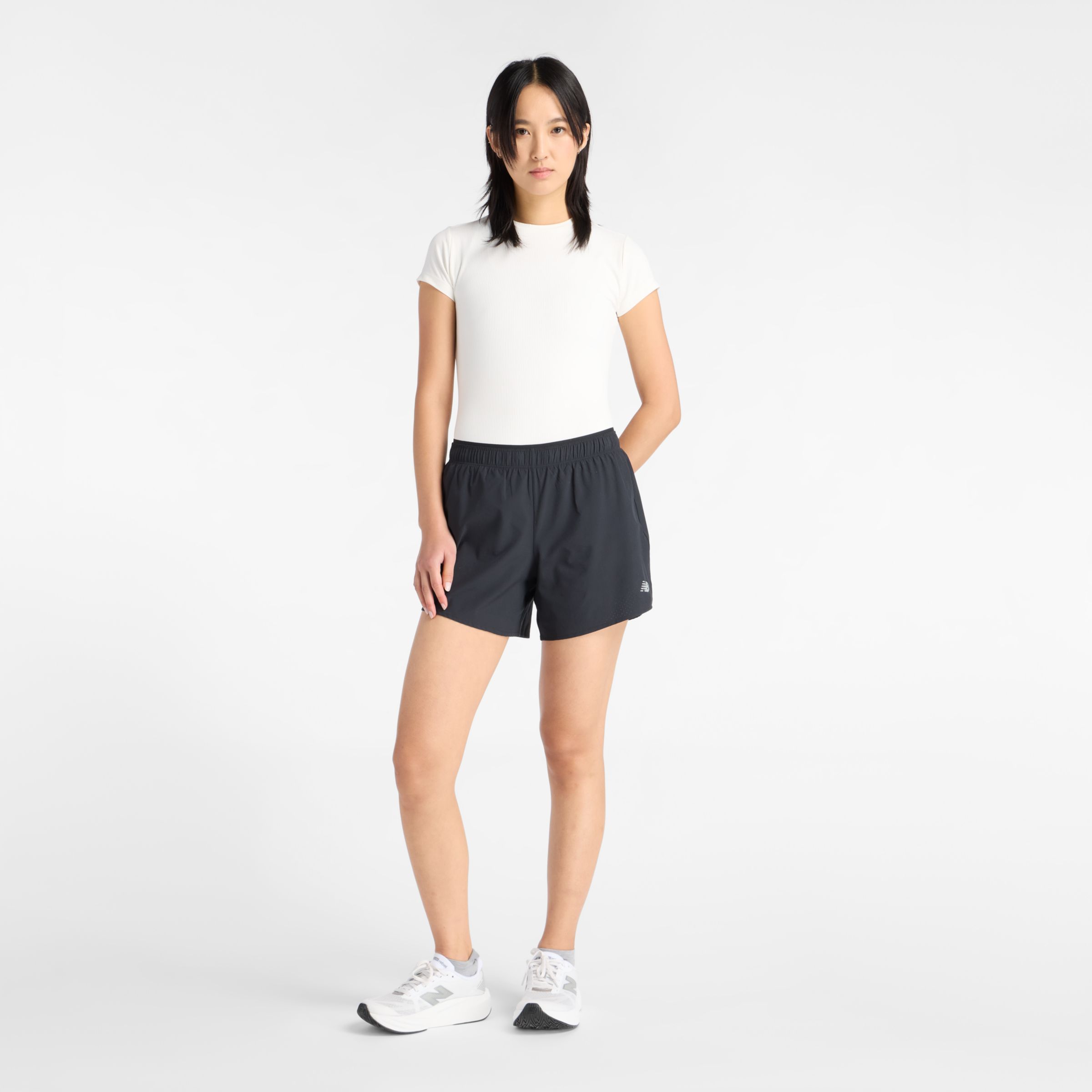 Ribbed Fitted T-Shirt