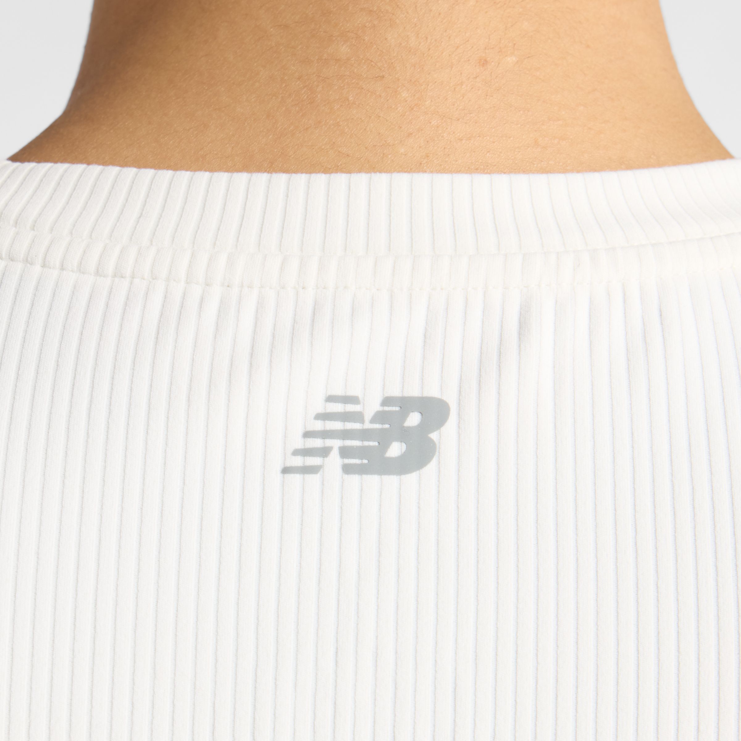 Ribbed Fitted T-Shirt