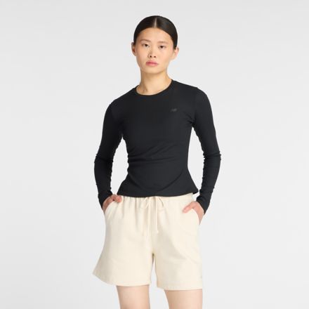 Micro-Rib Long Sleeve