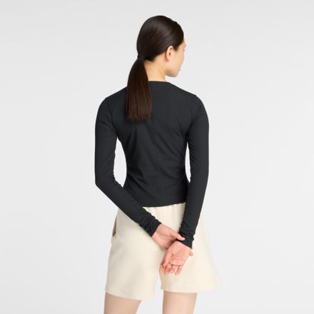 Micro-Rib Long Sleeve