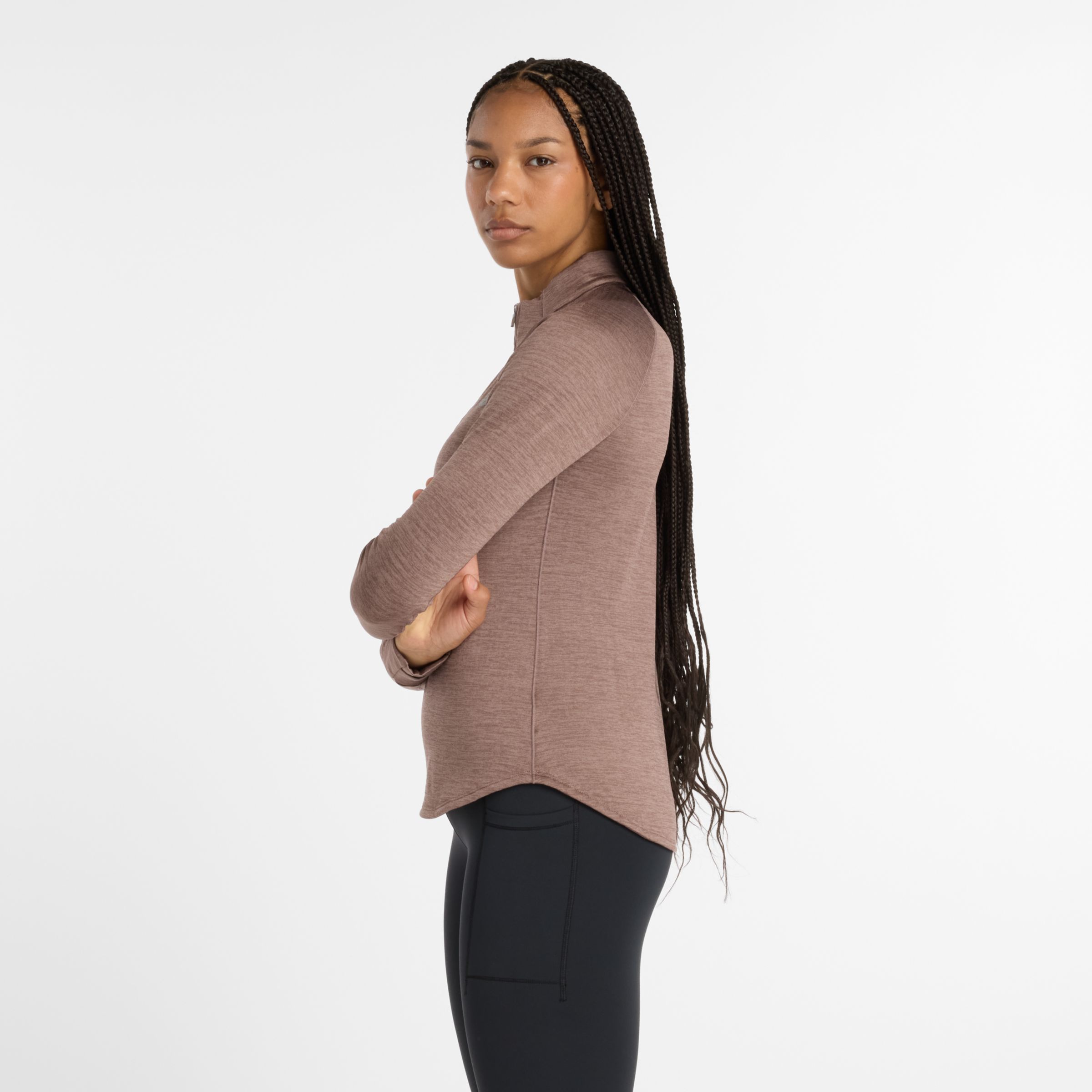 NYC Marathon Athletics Heat Grid 1/2 Zip