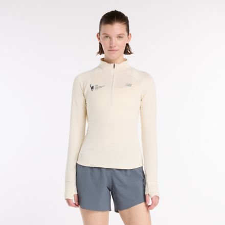 NYC Marathon Athletics Heat Grid 1/2 Zip