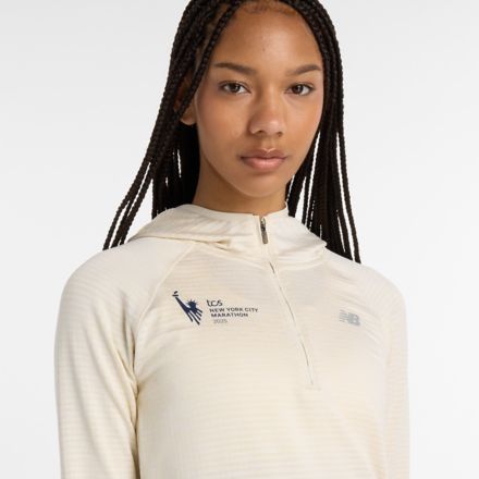 NYC Marathon Heat Grid 1/2 Zip Hoodie