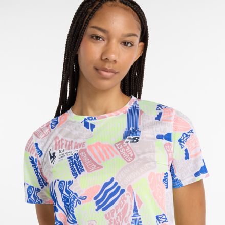 NYC Marathon Athletics Printed T-Shirt