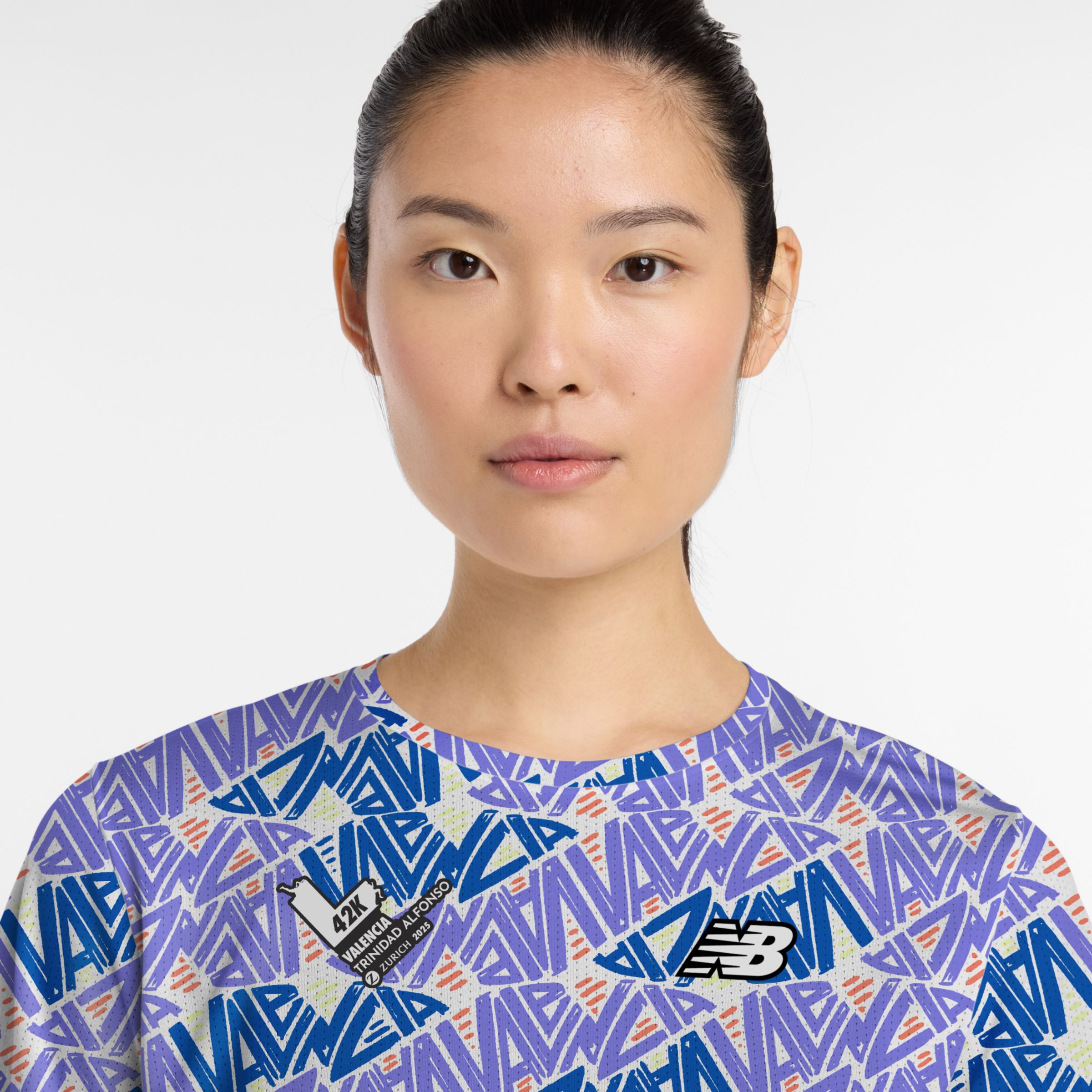 Valencia Marathon Printed Athletics T-Shirt