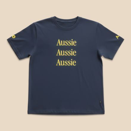 Australian Open Aussie Graphic T-Shirt, NB NAVY, WT53442ANNY