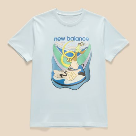 Australian Open Looper Graphic T-Shirt, GLINT BLUE II, WT53444AGB2