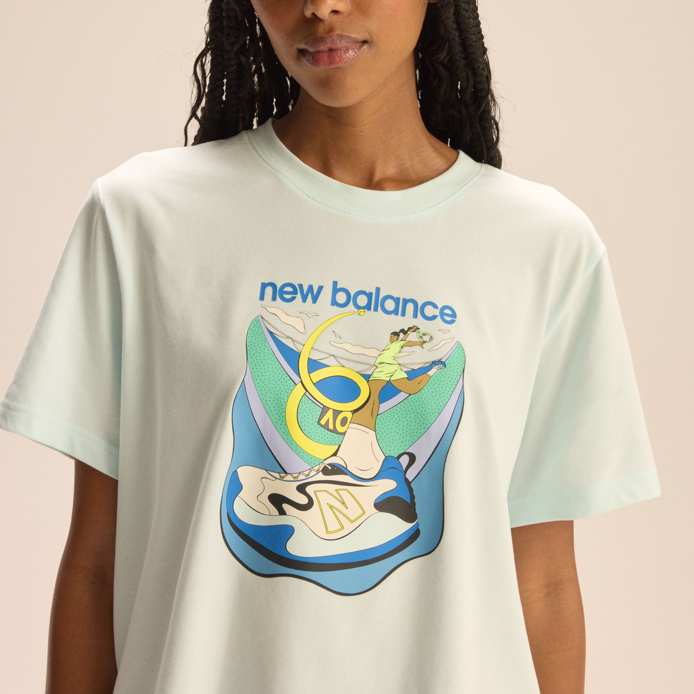 Australian Open Looper Graphic T-Shirt