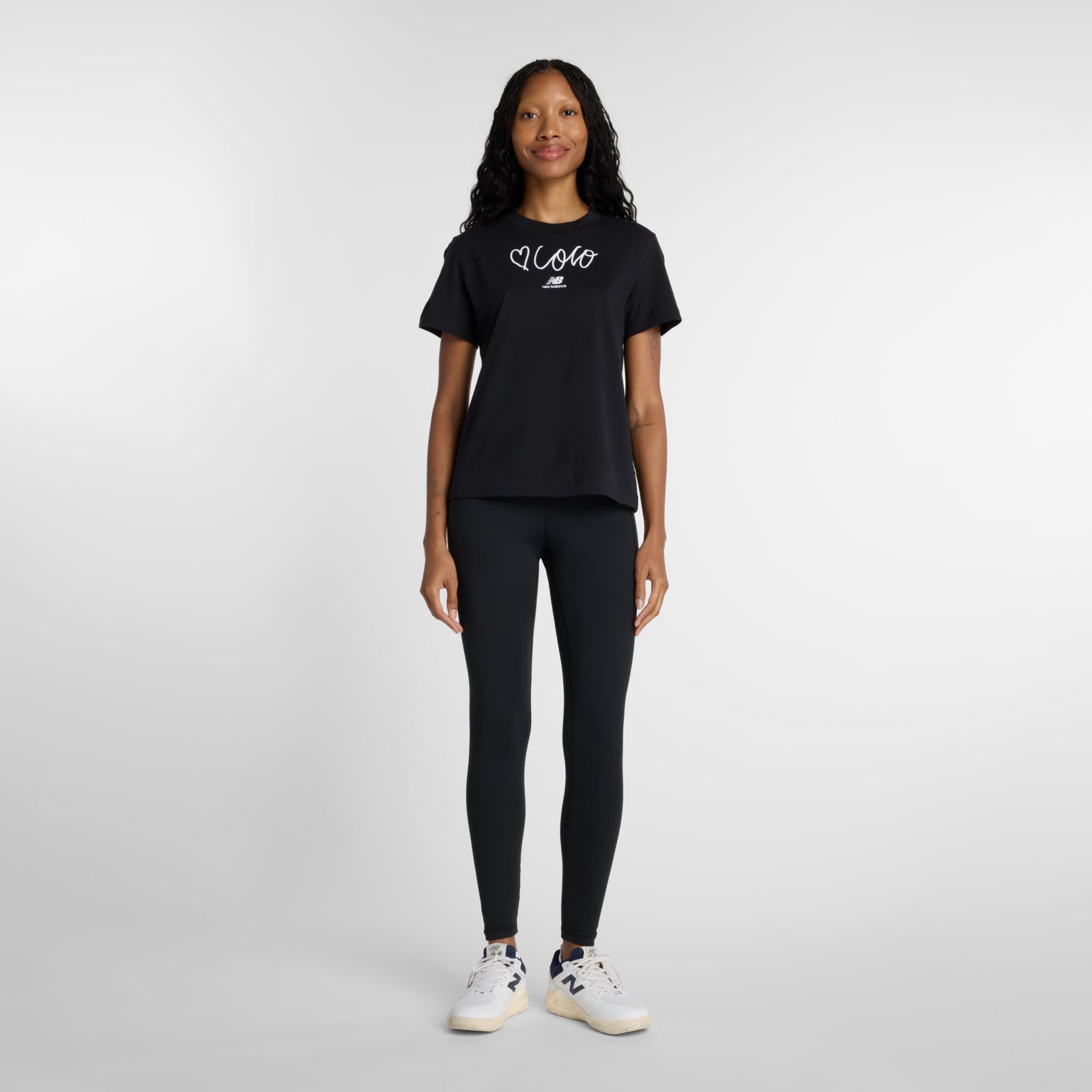 Женские футболки New Balance Love Coco Gauff T-Shirt — фото 2