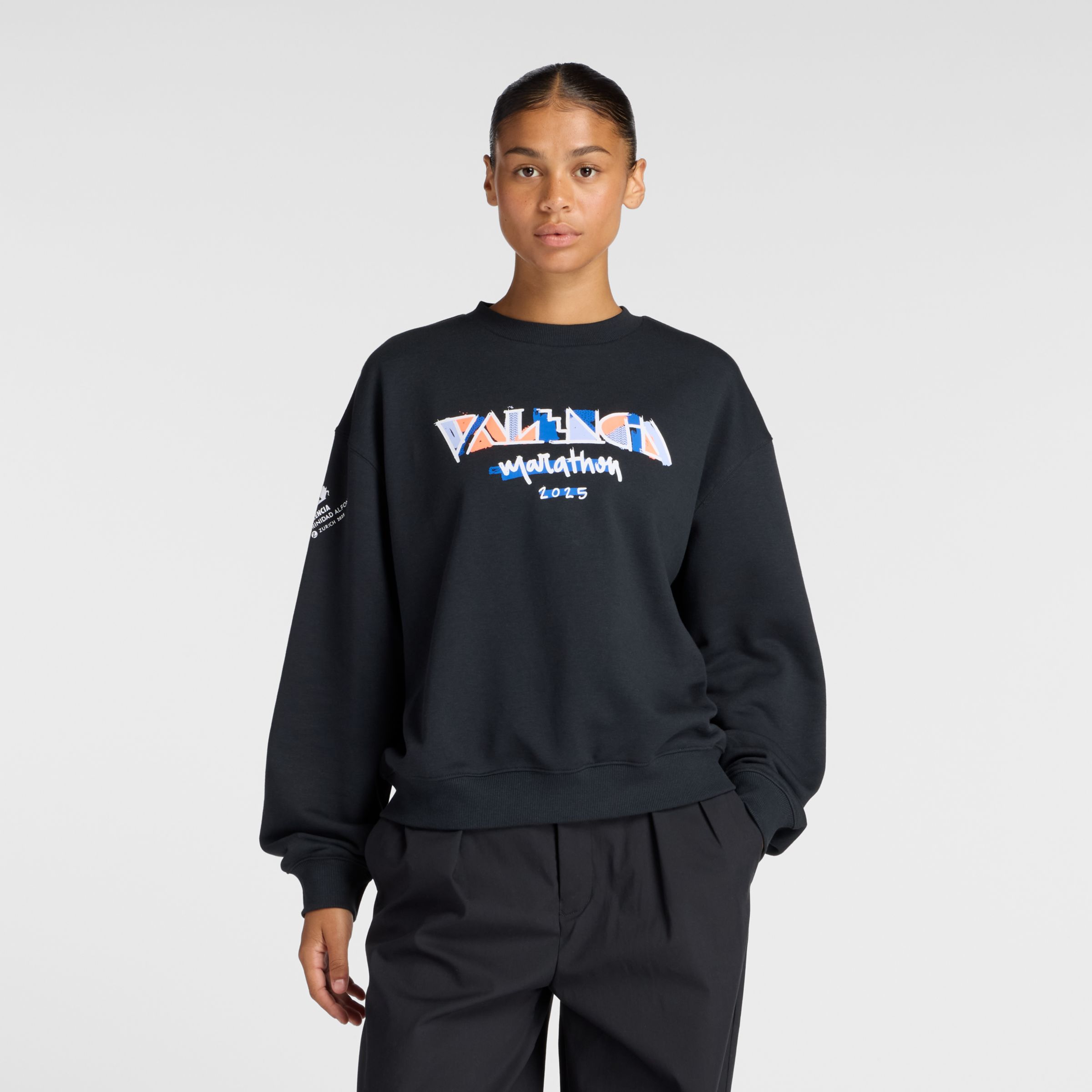 Valencia Marathon French Terry Crew