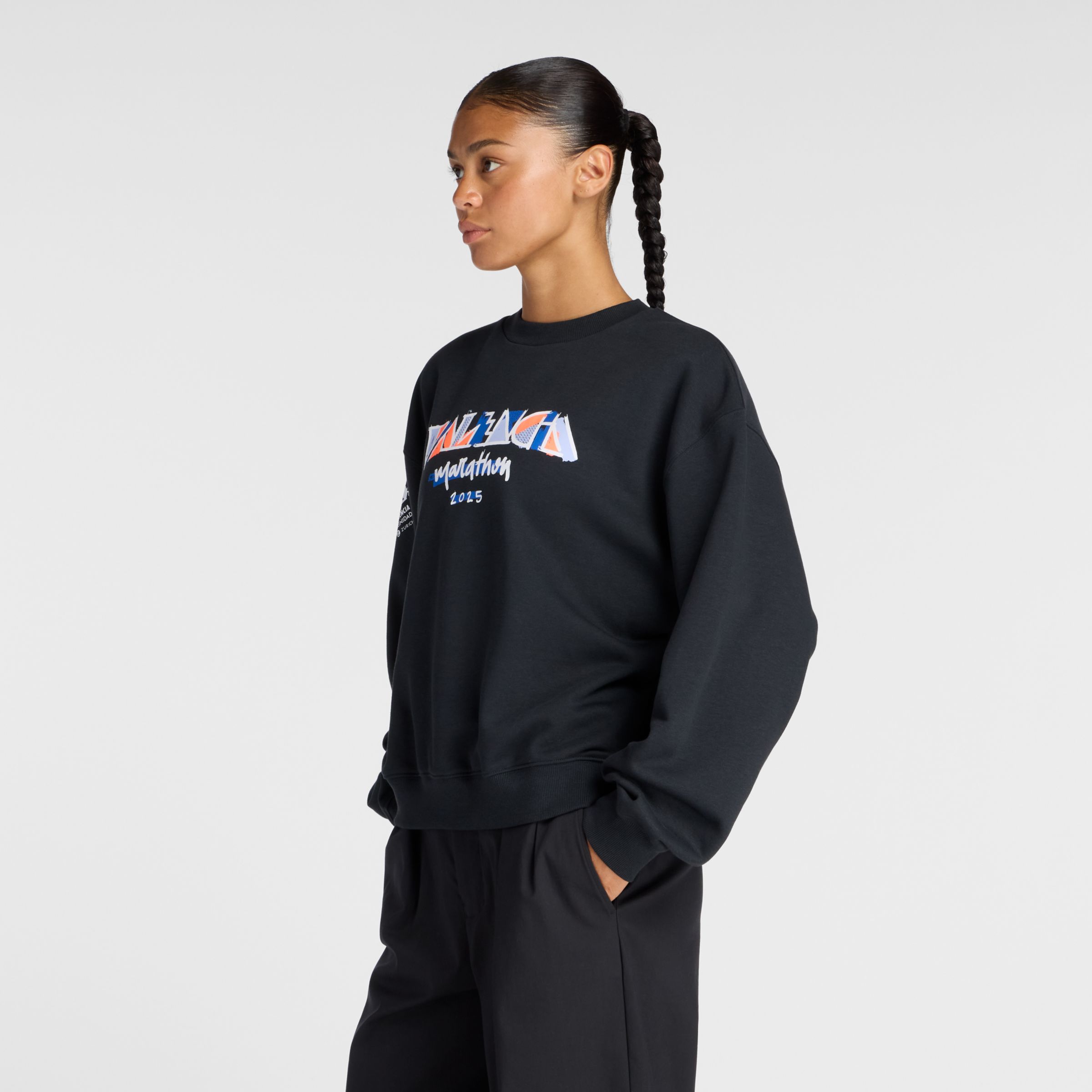 Valencia Marathon French Terry Crew