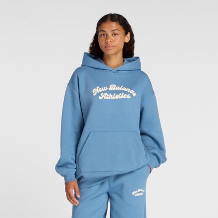 Linear Heritage Fleece Long Hoodie