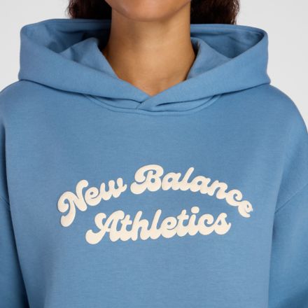 Linear Heritage Fleece Long Hoodie