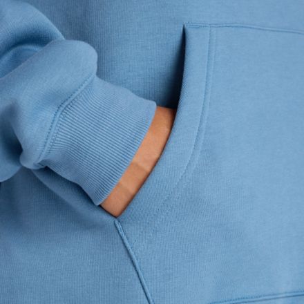 Linear Heritage Fleece Long Hoodie