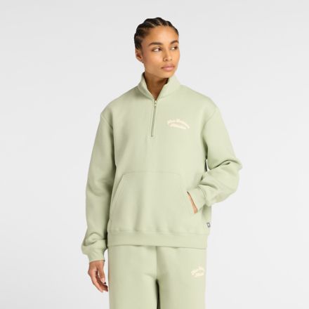 Linear Heritage Fleece Half Zip, PERMAFROST, WT53511GAS