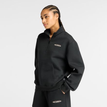 Reimagined フリースハーフジップ