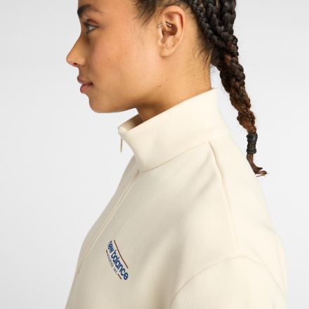 Reimagined フリースハーフジップ