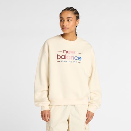 Reimagined Fleece Crew, LINEN, WT53514LIN