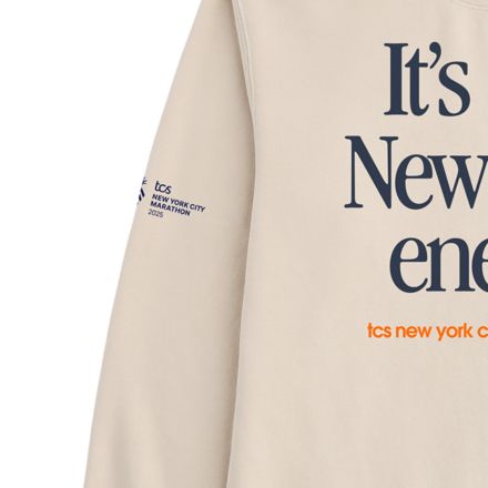 NYC Marathon Graphic French Terry Crew