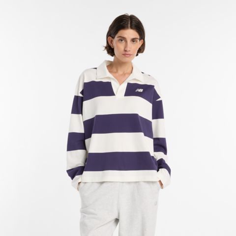 Женские топы New Balance Rugby Long Sleeve