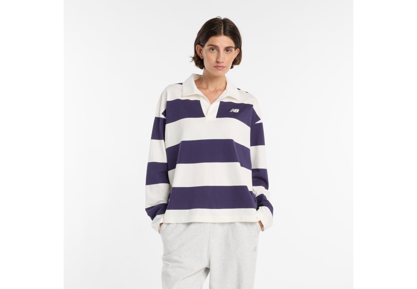 New Balance Rugby Long Sleeve in Boysenberry — photo 1 of 1
