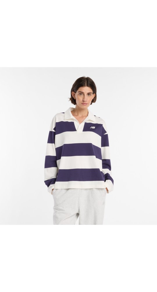 New Balance Rugby Long Sleeve in Boysenberry