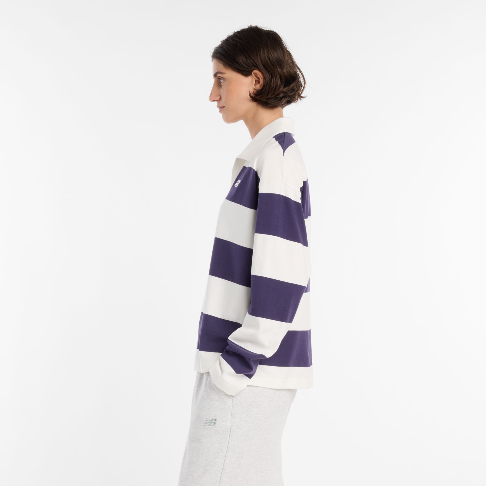 Женские топы New Balance Rugby Long Sleeve — фото 4
