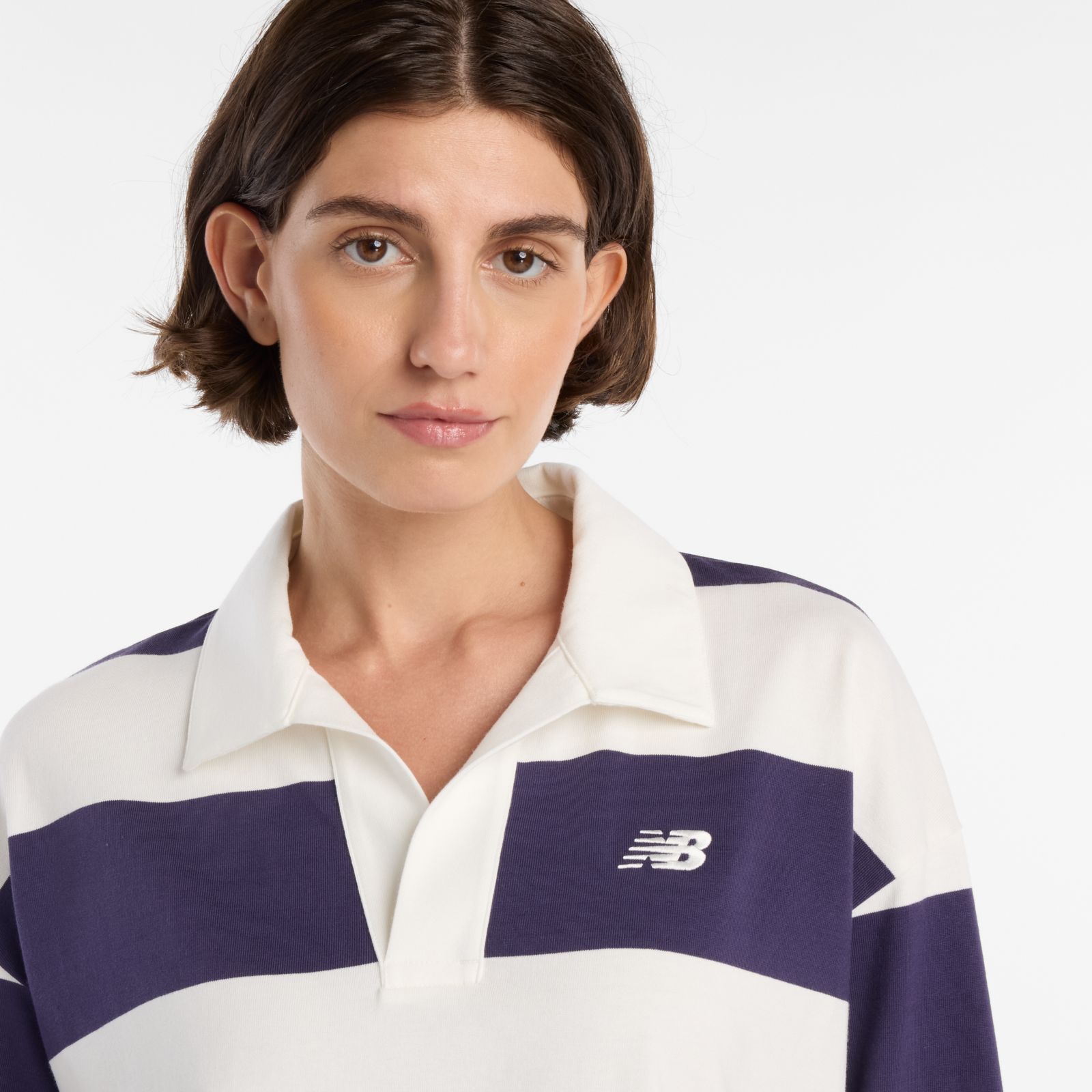 Женские топы New Balance Rugby Long Sleeve — фото 3