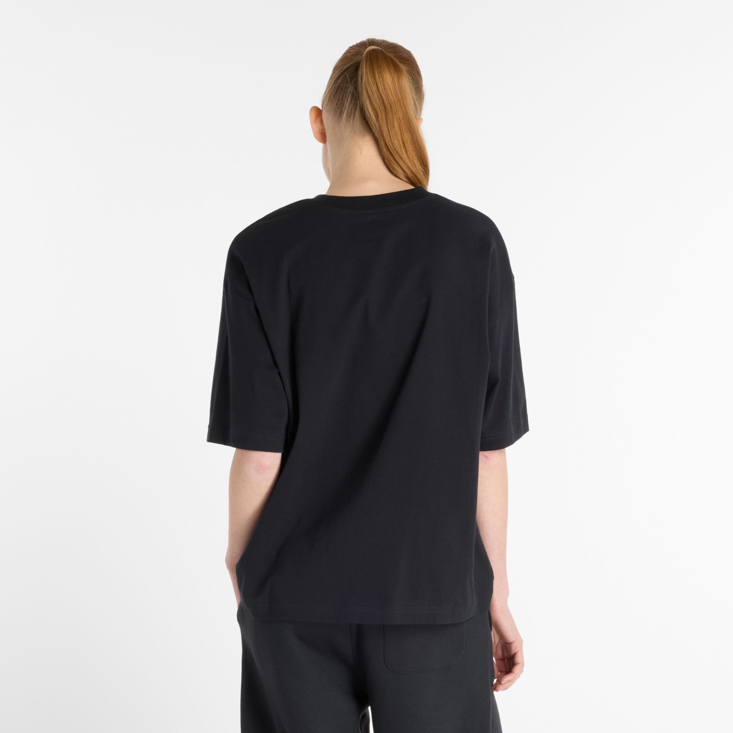 Linear Heritage 加大寬鬆圓領上衣