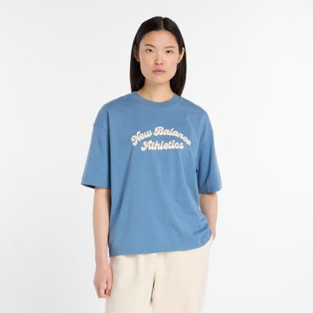 Linear Heritage Oversized T-Shirt, BLACK, WT53525SRU
