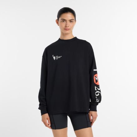 NYC Marathon Relaxed Jersey Long Sleeve
