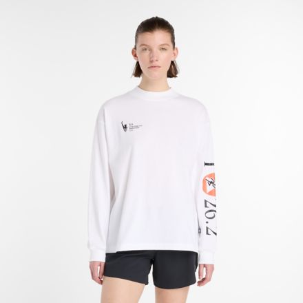 NYC Marathon Relaxed Jersey Long Sleeve, BLACK, WT53528MWT