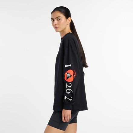 NYC Marathon Relaxed Graphic Long Sleeve