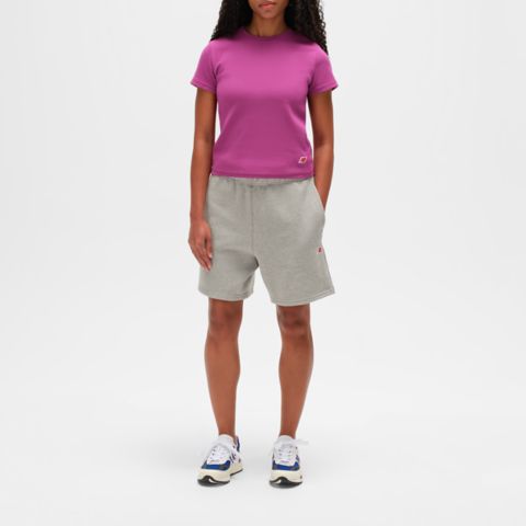 Женский топ New Balance Made in USA Cropped Top, цвет: Фиолетовый