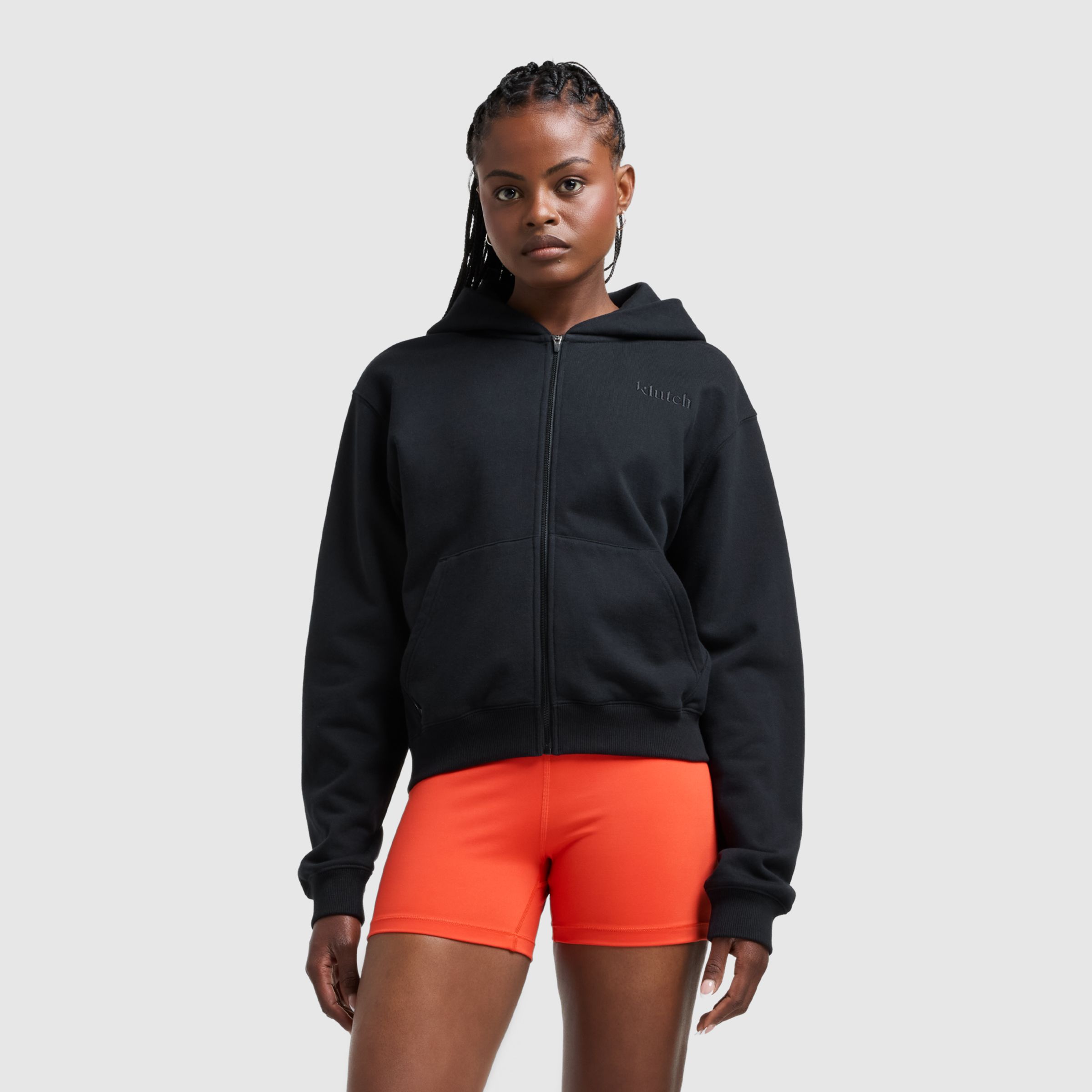 Klutch X NB フリースフルジップフーディ