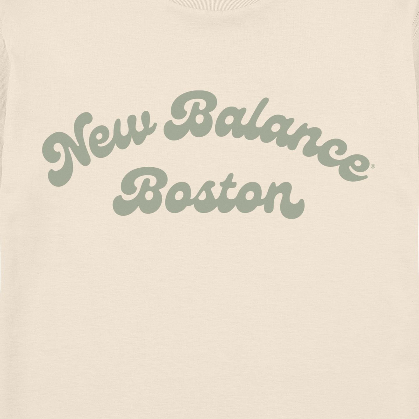 Женская футболка New Balance Boston Heritage, цвет: Permafrost — фото 8