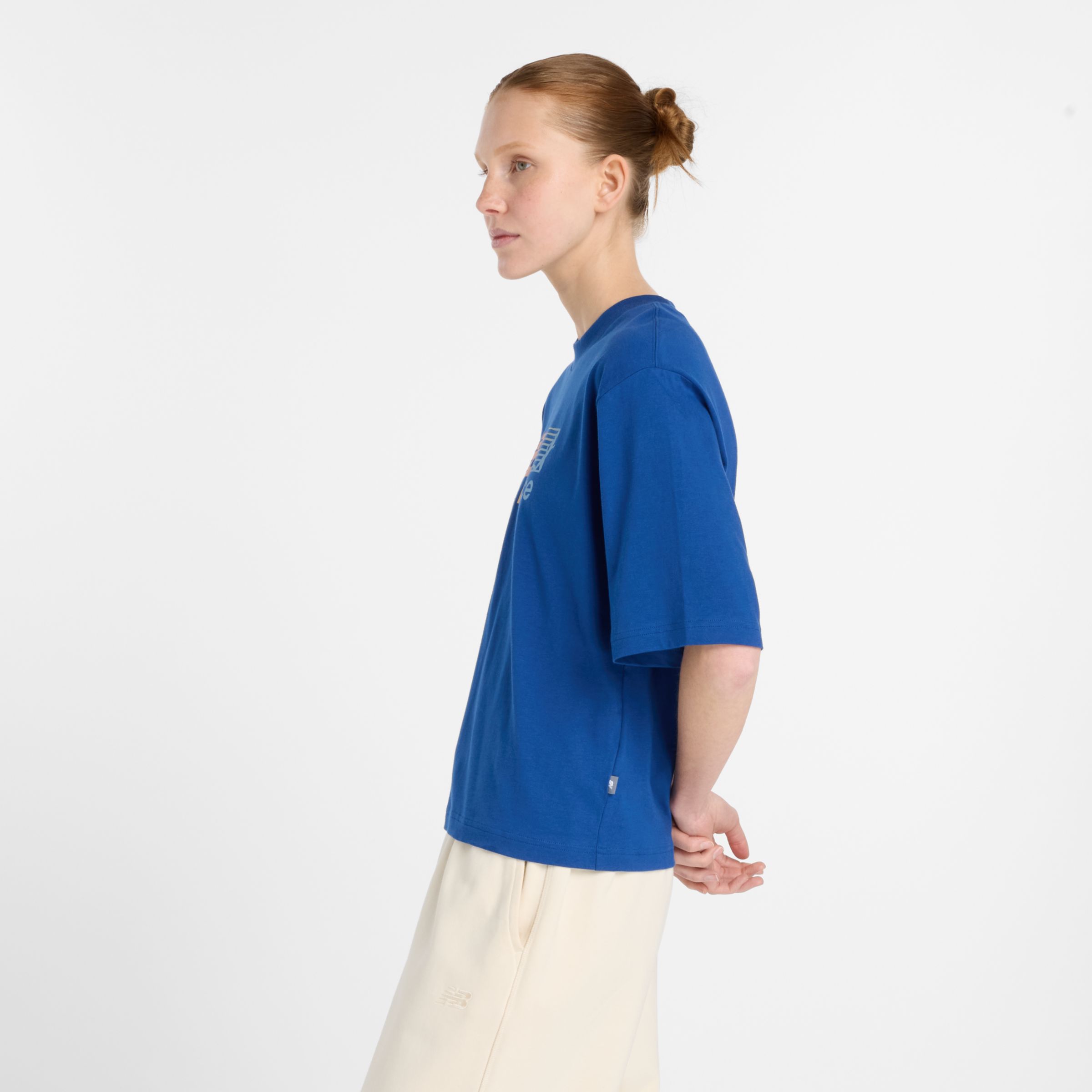 T-shirt de course &agrave; imprim&eacute; d&eacute;grad&eacute;